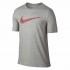 Nike Camiseta Manga Curta Dry Dri Fit Swoosh Htr