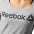 Reebok Linear Read Scoop Neck Kurzarm T-Shirt