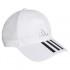 adidas C40 6 Panel 3 Stripes Climalite Hat