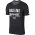 Nike Dry DFC Jaquard Barcelona Slub Korte Mouwen T-Shirt