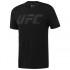 Reebok UFC FG Logo Kurzarm T-Shirt