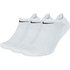 Nike Everyday Cushion näkymättömät sukat 3 parit