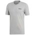 adidas Essentials Plain kurzarm-T-shirt