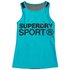 Superdry Active Mesh Panel sleeveless T-shirt