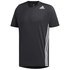 adidas FreeLift 3 Stripes+ Short Sleeve T-Shirt