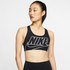 Nike Swoosh Futura Спортивный бюстгальтер со средней поддержкой