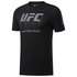 Reebok Camiseta de manga corta UFC Fan Gear Logo