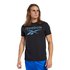 Reebok T-Shirt Manche Courte Graphic Series Stacked