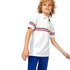 Lacoste Tricolour Striped Piqué Short Sleeve Polo Shirt