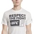 Reebok UFC Fan Gear Text Short Sleeve T-Shirt