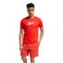 Reebok Workout Ready Poly Graphic Short Sleeve T-Shirt