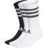 adidas Glam 3-Stripes Cushioned Crew Sport sokker 3 par