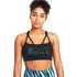 Nike ライトサポートパッド入りスポーツブラ Dri Fit Indy Icon Clash Strappy
