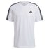 adidas Essentials 3 Kurzarm-T-Shirt mit Streifen