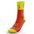 Otso Multi-sport Medium Cut Fluor Orange/Fluor Yellow socks