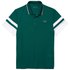 Lacoste Sport Striped Sleeves Breathable Piqué Short Sleeve Polo Shirt