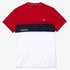 Lacoste Sport Crew Breathable Colourblock Short Sleeve T-Shirt