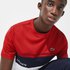 Lacoste Sport Crew Breathable Colourblock Kurzarm T-Shirt