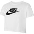 Nike Cropped T-shirt med korte ærmer