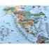 Awesome maps Surftrip Map Towel Best Surf Beaches Of The World Original Colored Edition